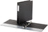 Universal UNV20771 Deluxe 1.5 in. Capacity Non-View D-Ring Binder with Label Holder - Black by Universal