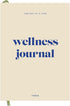 Papier Daily Wellness Journal Diary - Beige, A5 Hardback Cover for Wellbeing, Gratitude & Mindset Tracking