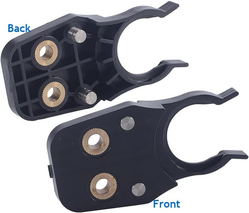 HOZLY ISO20 Tool Holder Clamp, Iron+ABS, Flame Proof Rubber Claw