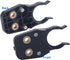 HOZLY ISO20 Tool Holder Clamp, Iron+ABS, Flame Proof Rubber Claw
