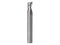 YONICO Solid Carbide Single Flute Upcut End Mill Router Bits - CNC Spiral O Flute, 1/4-Inch Diameter, 1/4-Inch Shank