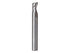 YONICO Solid Carbide Single Flute Upcut End Mill Router Bits - CNC Spiral O Flute, 1/4-Inch Diameter, 1/4-Inch Shank