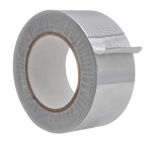 WOD AFTR28 Aluminum Foil Tape, 2.5 Inch x 150 Feet, Heat Shield Reflective Sealant Tape for HVAC