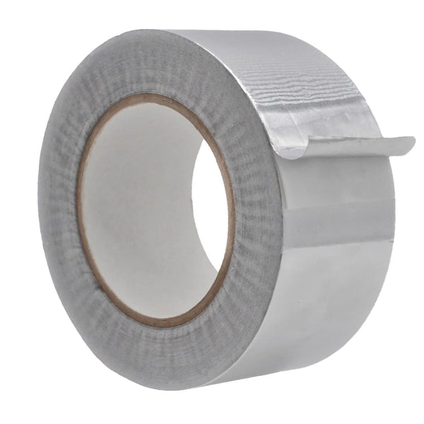 WOD AFTR28 Aluminum Foil Tape, 2.5 Inch x 150 Feet, Heat Shield Reflective Sealant Tape for HVAC