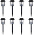 Outdoor Solar Powered LED Garden Lights Landscape Lighting Waterproof Stake Path Lights