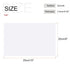 MECCANIXITY ABS Plastic Sheet 10 Inch x 8 Inch x 0.02 Inch, White ABS Styrene Sheets for DIY Crafts, 3 Pcs