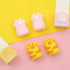 Cat Paw Erasers, 4Pcs 3D Mini Animal Paw Design Erasers for School Office Supply Stationery
