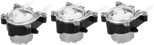 Acogedor DC 6V Peristaltic Pump, Lab Aquarium Micro Pump, ID3mmxOD5mm, 65-150ml/min