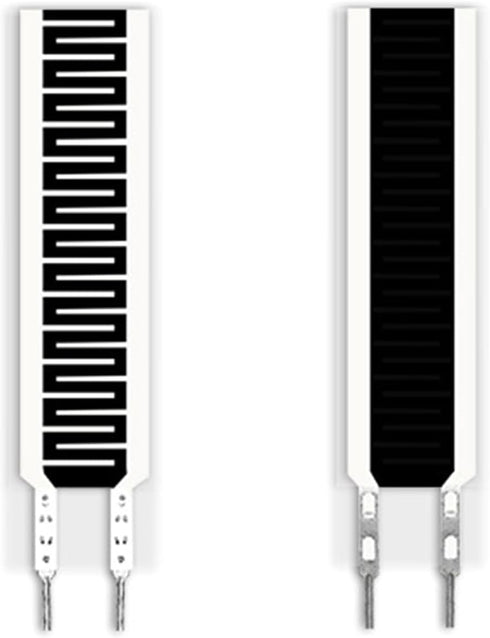 LOXGO Flexible Piezoelectric Film Sensor Sensitive Polymer Piezoelectric PVDF Pressure Transducer Force Sensing