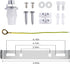 7" Arturesthome White Ceiling Plate Light Kit Rewind Single Hole with Hardware,Ceiling Canopy for Pendant Lighting