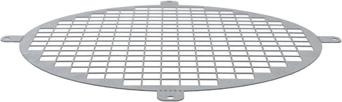 Repa Market 8" Galvanized Steel Round Crawl Space Vent Grid - Durable Metal Air Supply Exhaust Protection Mesh