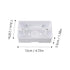 5pcs Surface Mount Outlet Box, 1 Gang Outlet Junction Box, ABS Electrical Enclosure Box