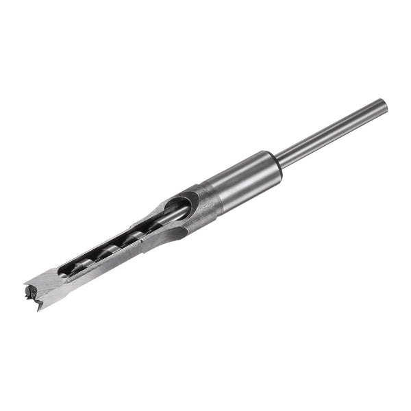 uxcell Square Hole Drill Bit, 7/16" High-Carbon Steel Hollow Chisel Mortise Power Tool for Woodworking