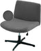 Generic Criss Cross Chair Cover Looking Stretch Mid Back Wide Armless Accent Chair