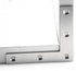 Tiberham 2Pcs 120 120 mm Flat L Shaped Corner Bracket, x Stainless Steel Right Angle Corner Brace Repair Plate, Heavy