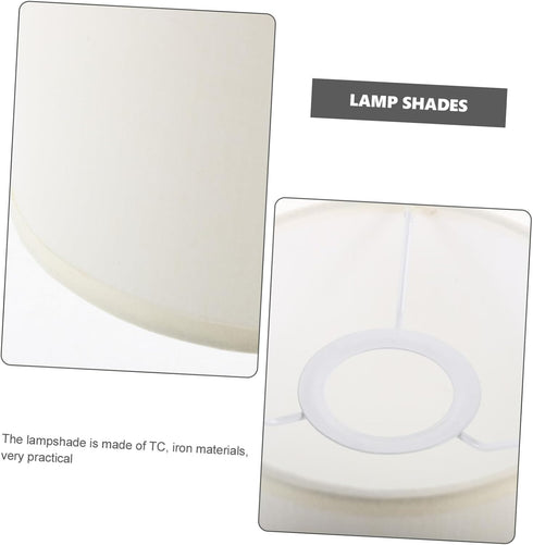 E27 Bulb Replacement Lampshade for Round Floor Lamp Shade Simple Design for Bedroom