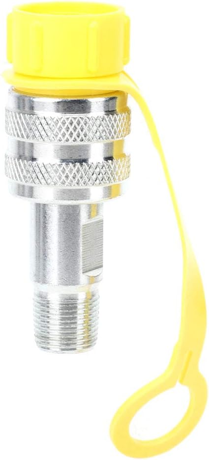 Coupler Quick Connect Couplers Zg 3/8 Thread, Hydraulic Coupling Set for Mechanical Oil Pipe