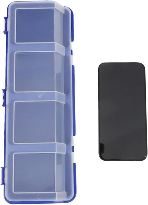 Generic Small Parts Storage Organizer with Lid Stackable Hardware Nail and Screw Organizer