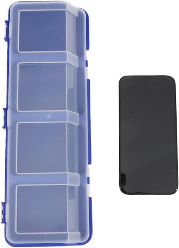 Generic Small Parts Storage Organizer with Lid Stackable Hardware Nail and Screw Organizer