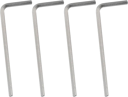 4PCS 2mm Allen Wrench L-Shaped Hex Key Replacement for Repairing Bike, Furniture, Hexagon Head Tool