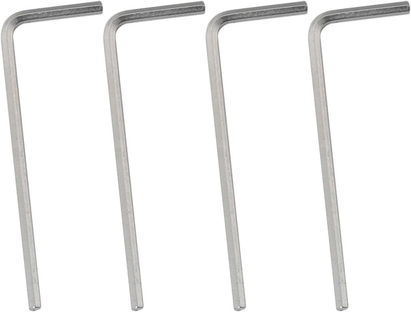 4PCS 2mm Allen Wrench L-Shaped Hex Key Replacement for Repairing Bike, Furniture, Hexagon Head Tool