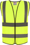 zojo High Visibility Reflective Vests, Adjustable Size, Lightweight Mesh Fabric, Wholesale Safety Vest for Outdoor Work