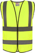 zojo High Visibility Reflective Vests, Adjustable Size, Lightweight Mesh Fabric, Wholesale Safety Vest for Outdoor Work