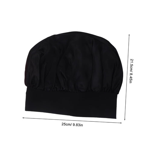 3pcs Satin Sleep Cap for Women Soft Night Bonnet with Wide Elastic Band Hair Protector for Sleeping for Curly Hair Care