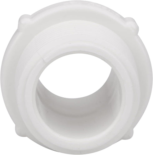 20Pack 1/2 Inch PVC Nipple Male Thread Coupling Adapter (Male x Male) for Thread Plumbing Pipe, Schedule 40