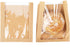 ClearBags Natural Kraft Paper Bread Bag with Full Length Window for Artisan