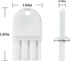 4-Pack Toilet Paper Dispenser Keys Compatible with Wa-ffle Paper Towel & Toilet Paper Systems