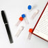 100PCS 2ml Plastic Small Vials with Screw Caps, Cryotubes, PP Material, Free from DNase, RNase, Human DNA