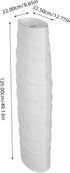 49.21In ABOOFAN Floor Lamp Shade Replacement Foldable Soft Paper Lampshade for Living Room Bedroom Office Modern