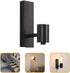 Bulb ABOOFAN Retro Iron Wall Sconce Bedside Wall Light for Living Room Fixture Without