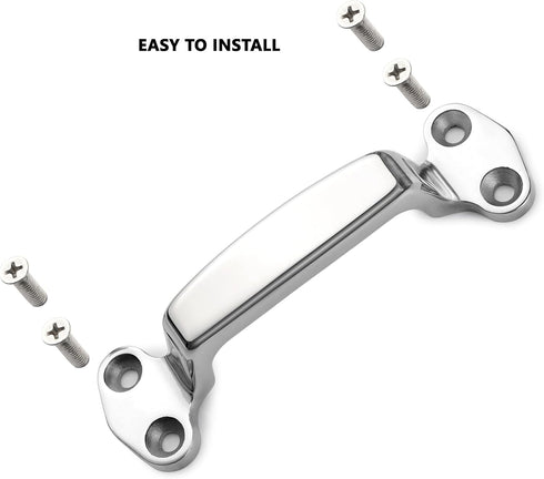 Heavy Duty Marine Grade Handle Stainless Steel Lift Grab Pull Handle, 7 Inch