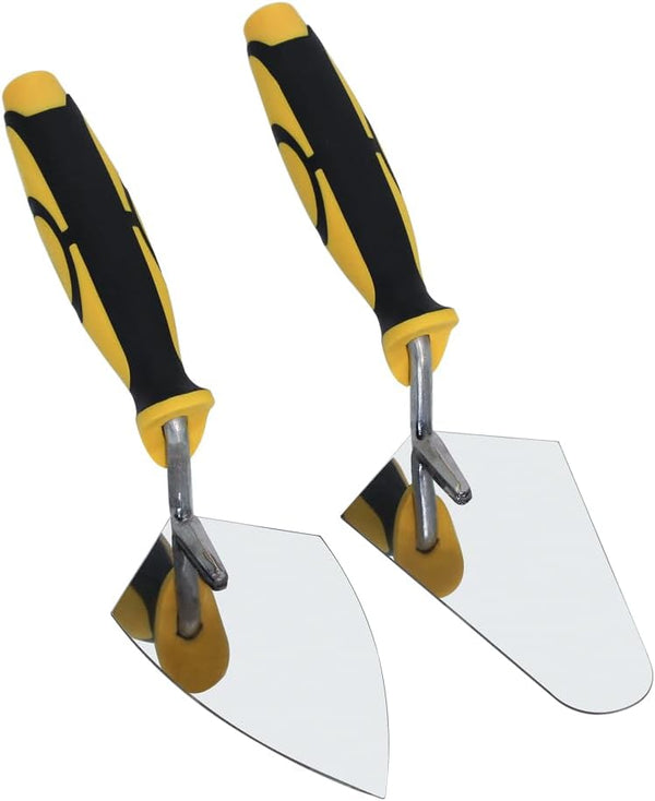 DIXIANG Concrete Masonry Tools Set 6" Stainless Steel Pointing and Gauging Brick Laying