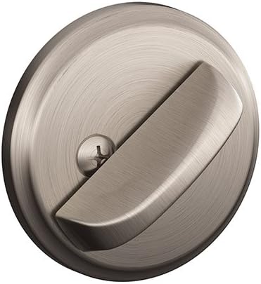 Schlage B80619 Standard Trim Door Bolt with No Cylinder, Highest Residential Security,