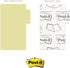 Pastel Tab Shaped Sticky Note Pad Assortment, Set of 3 To Do Pads, 3.5" x 5", 50 Sheets Per Pad, Made in USA