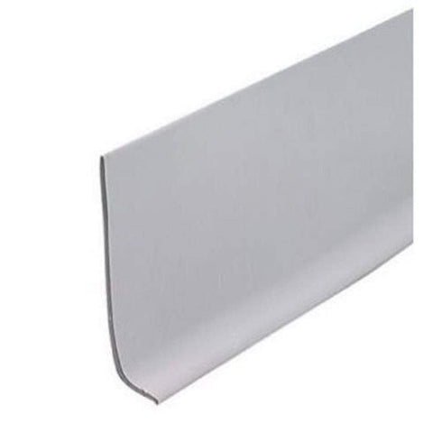 M D Building 4"x48" Gray Wall Base 23886 Self-Stick