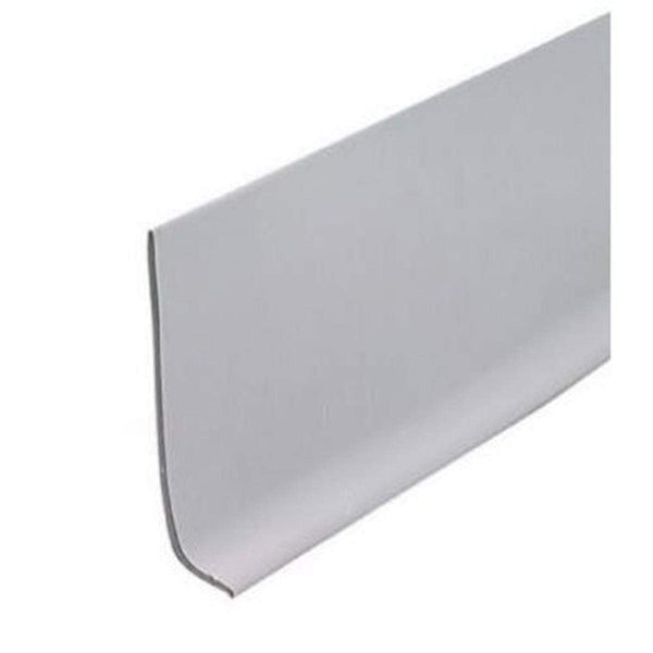M D Building 4"x48" Gray Wall Base 23886 Self-Stick