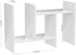Desk Shelves Wood Desktop Orgnizer Shelf. Office Organization for Top of Desk Organizers and Accessories Bookshelf