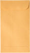 JAM PAPER #5.5 Coin Business Envelopes, Peel and Seal Closure, 50/Pack, Brown Kraft Manila, 3 1/8 x 5 1/2