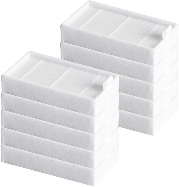HEPA Replacement Filter Compatible with i-life Robotic Vacuum Cleaner, Model V3s V3s Pro, V5, V5s V5s Pro, 10 Pcs/lot