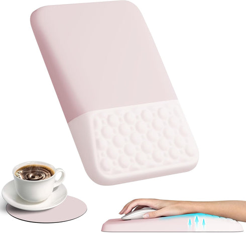 Ospelelf Mouse Pad with Wrist Rest Ergonomic Comfortable Pain Relief Mousepad Wrist Support