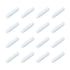 MECCANIXITY Magnetic Stirrer Mixer Stir Bar Rod, 25mm PTFE Coating Magnet for Laboratory, 16 Pcs