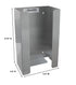 American Made Stainless Steel Wall Mountable Glove Box Holder/Dispenser for Easy Storage and Dispensing