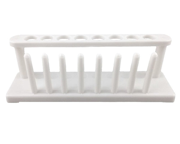 Honbay 8-Well Plastic Test Tube Rack for Scientific Lab Supplies and Experiments