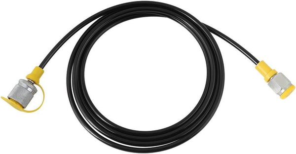 Hydraulic Pressure Test Hose 64Mpa, 2m/6FT Test Line for Excavator Construction Machinery