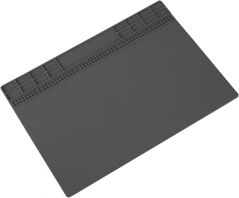 Repair Mat, Silicone Soldering Station Large Magnetic Anti Static Solder Pad for Electronic Work, Welding, and