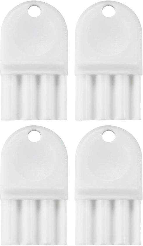 4PCS Toilet Paper Towel Dispenser Keys Compatible with Wa-ffle Paper Towel and